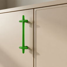 Veyra Cross Cabinet Hardware | Baskoraa