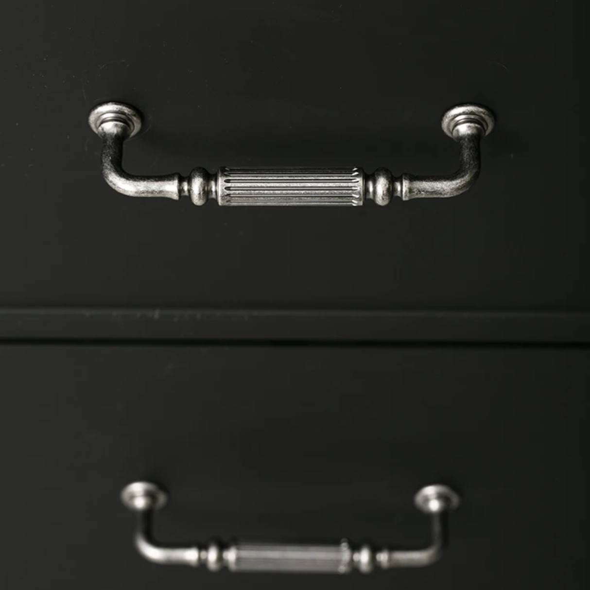 Heritage Fluted Brass Cabinet Hardware