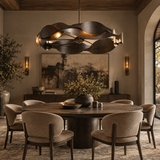 Ondelle Sculptural Ribbon Chandelier