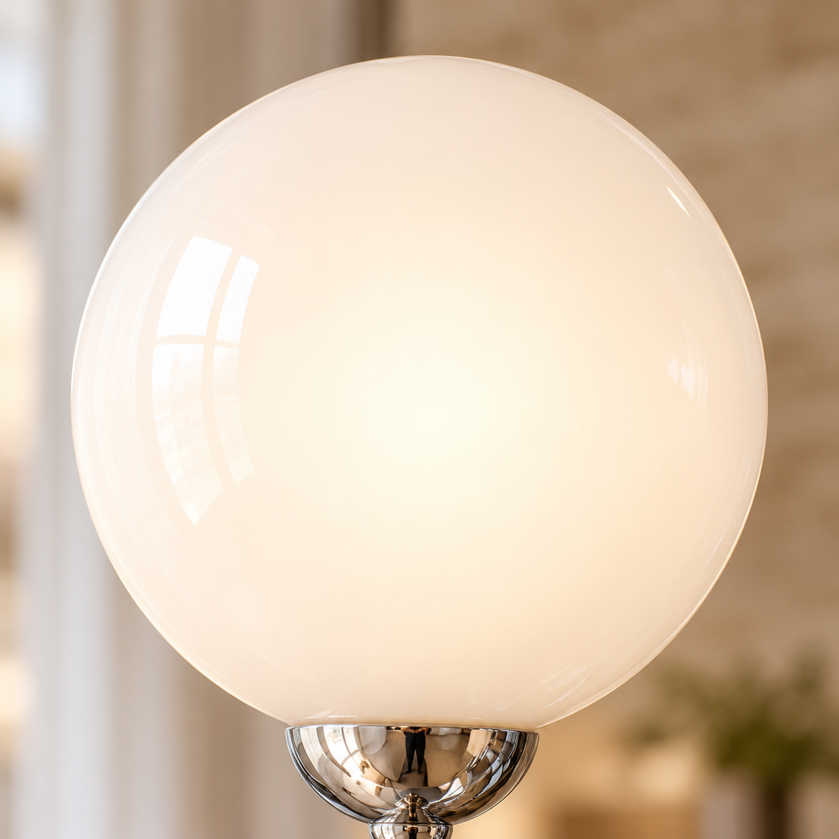 Orlisse 9-Light Glass Globe Chandelier