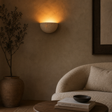 Lumo Travertine Wall Lamp — Handcrafted Wabi-Sabi Stone Sconce, alternate view 11