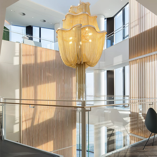 Gold Aureliara Retro Chain Pendant