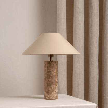 Coastal Lume Natural Stone LED Table Lamp
