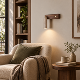 Maren Travertine Adjustable Wall Light