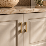 Orba Stone & Brass Cabinet Handles & Knobs