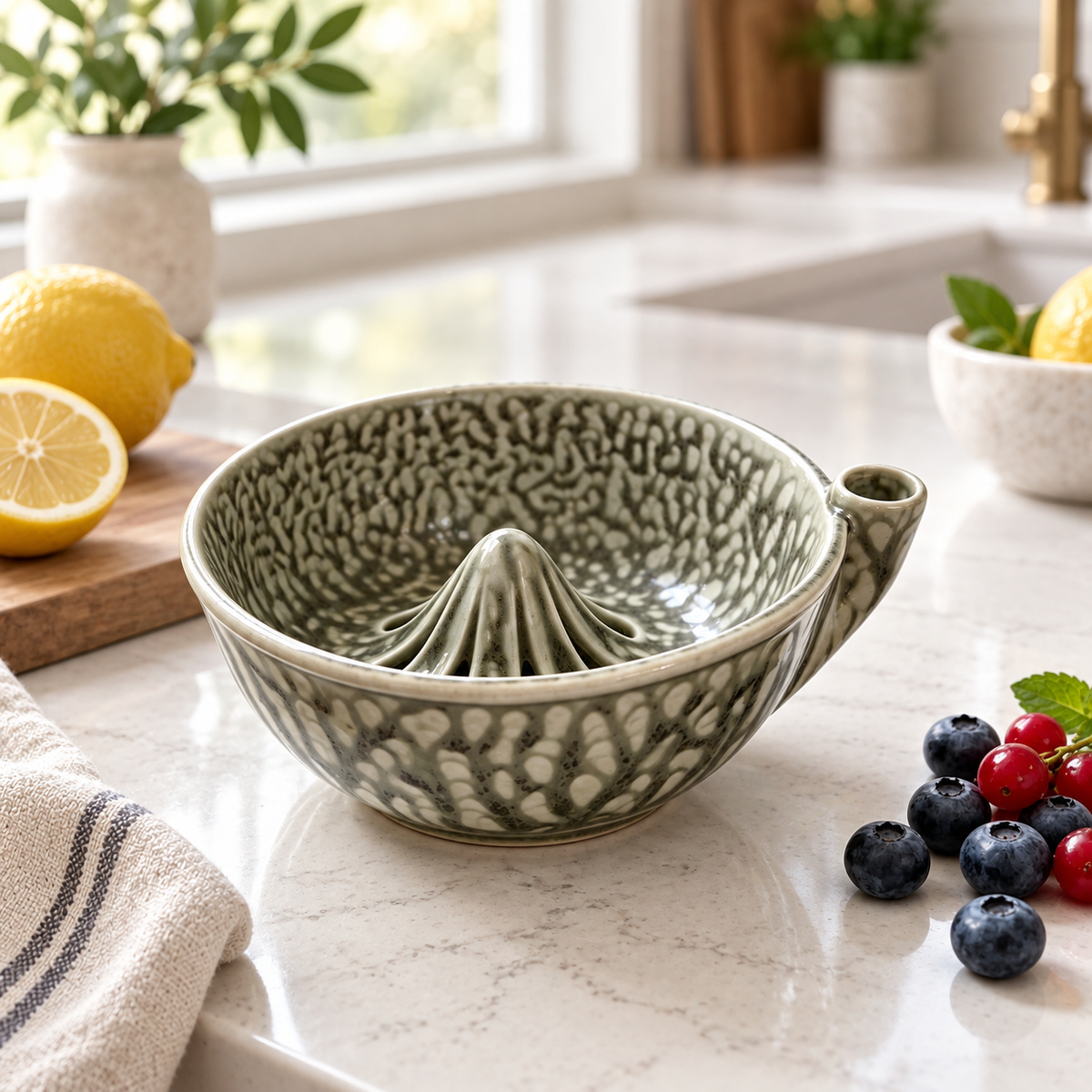 Rivelle Ceramic Berry Rinse Bowl