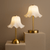 Fleuréa LED Flower Lamp – Touch-Sensing Rechargeable