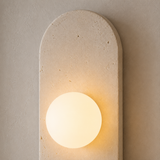 Kyoto Halo Stone Wall Lamp