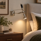 Rovelle Adjustable Swing Arm Wall Light