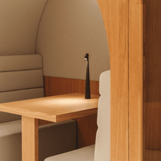 LumeaTouch LED Desk Lamp – Rechargeable Wireless Table Light — minimalist table lamp by Baskoraa