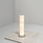 Astra Milk White Glass Floor Lamp | Baskoraa