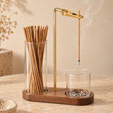 Aeris Glass Incense Holder & Ash Catcher