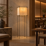 Avela Parchment Cube Floor Lamp