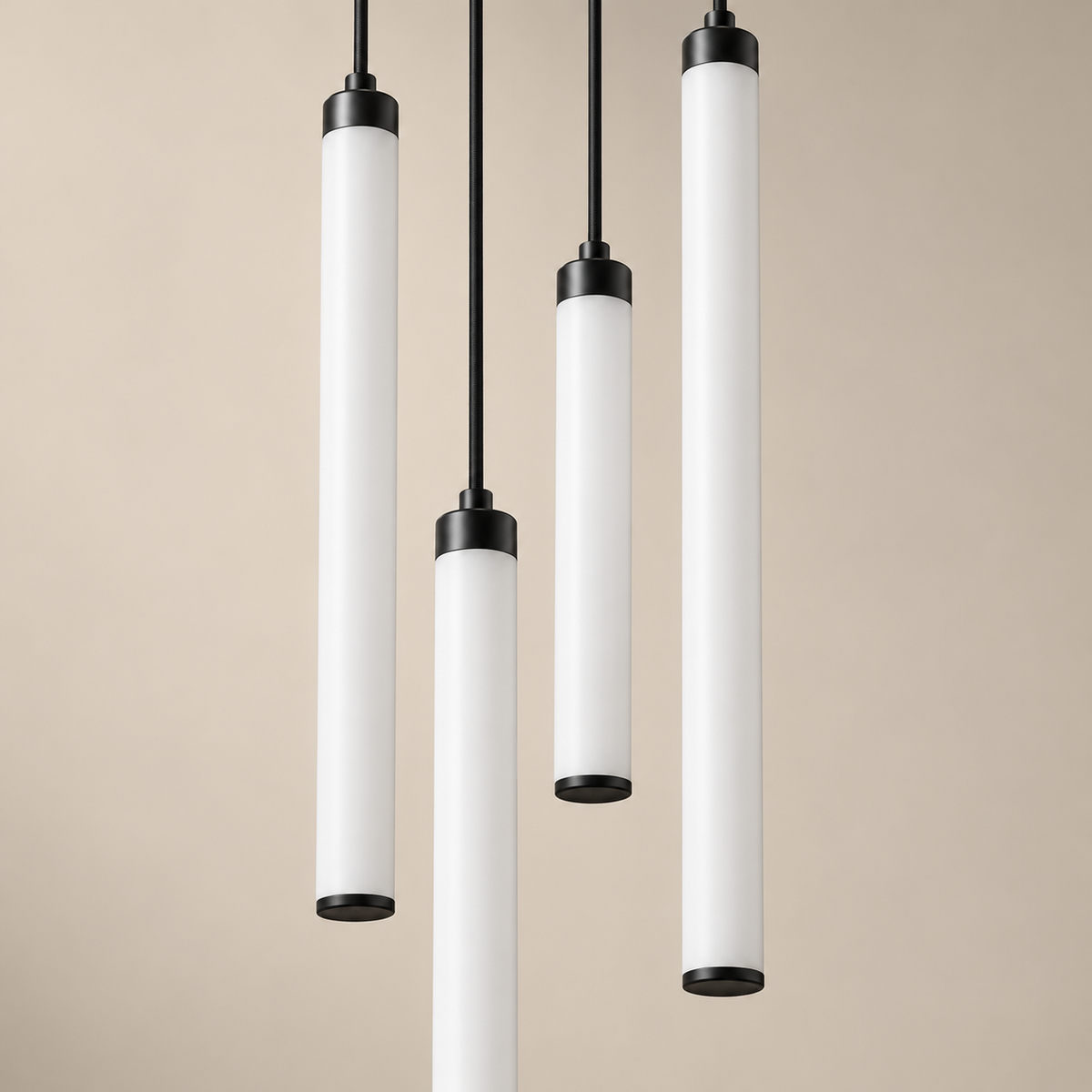 The Orinthal Helix Modern Staircase Acrylic Chandelier