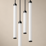 The Orinthal Helix Modern Staircase Acrylic Chandelier