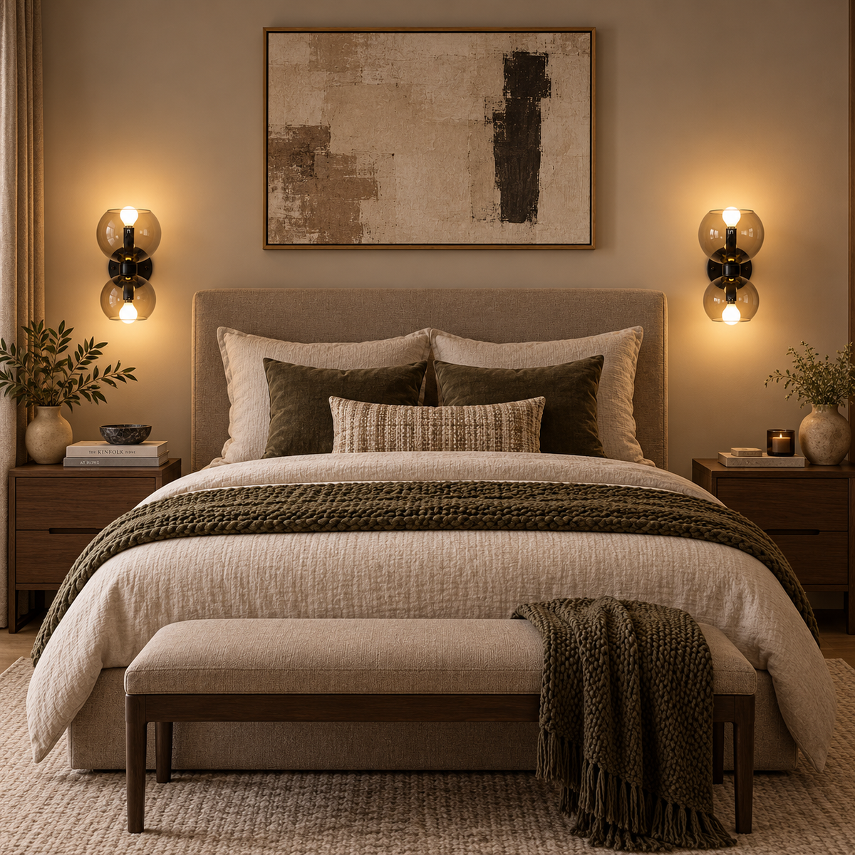 Virelle Double Globe Glass Wall Light