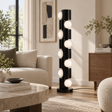 Orvella Geometric Globe Floor Lamp