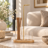 Aeris Glass Incense Holder & Ash Catcher