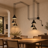 Virello Conical Multi-Drop Pendant Light