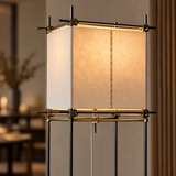 Avela Parchment Cube Floor Lamp