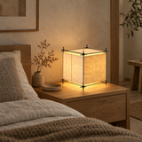 Avela Parchment Cube Table Lamp