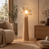 Moriya Wabi-Sabi Wood Floor Lamp