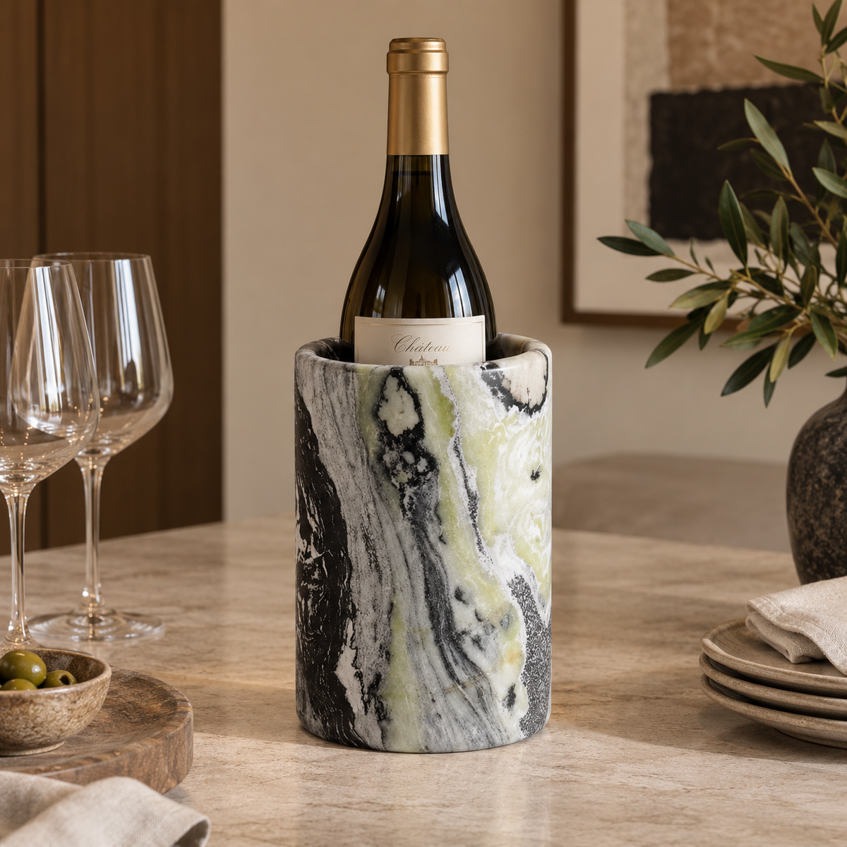 Vellaro Natural Marble Bottle Chiller