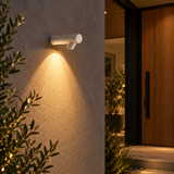 Lystrian Flame Indoor Outdoor Wall Lamp