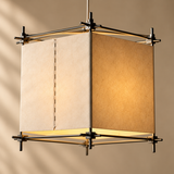Avela Parchment Cube Pendant Light