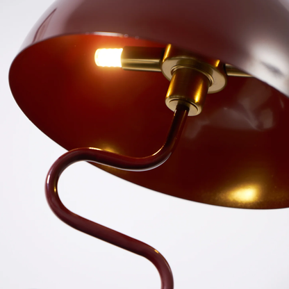 Volnara Twisted Mushroom Table Lamp