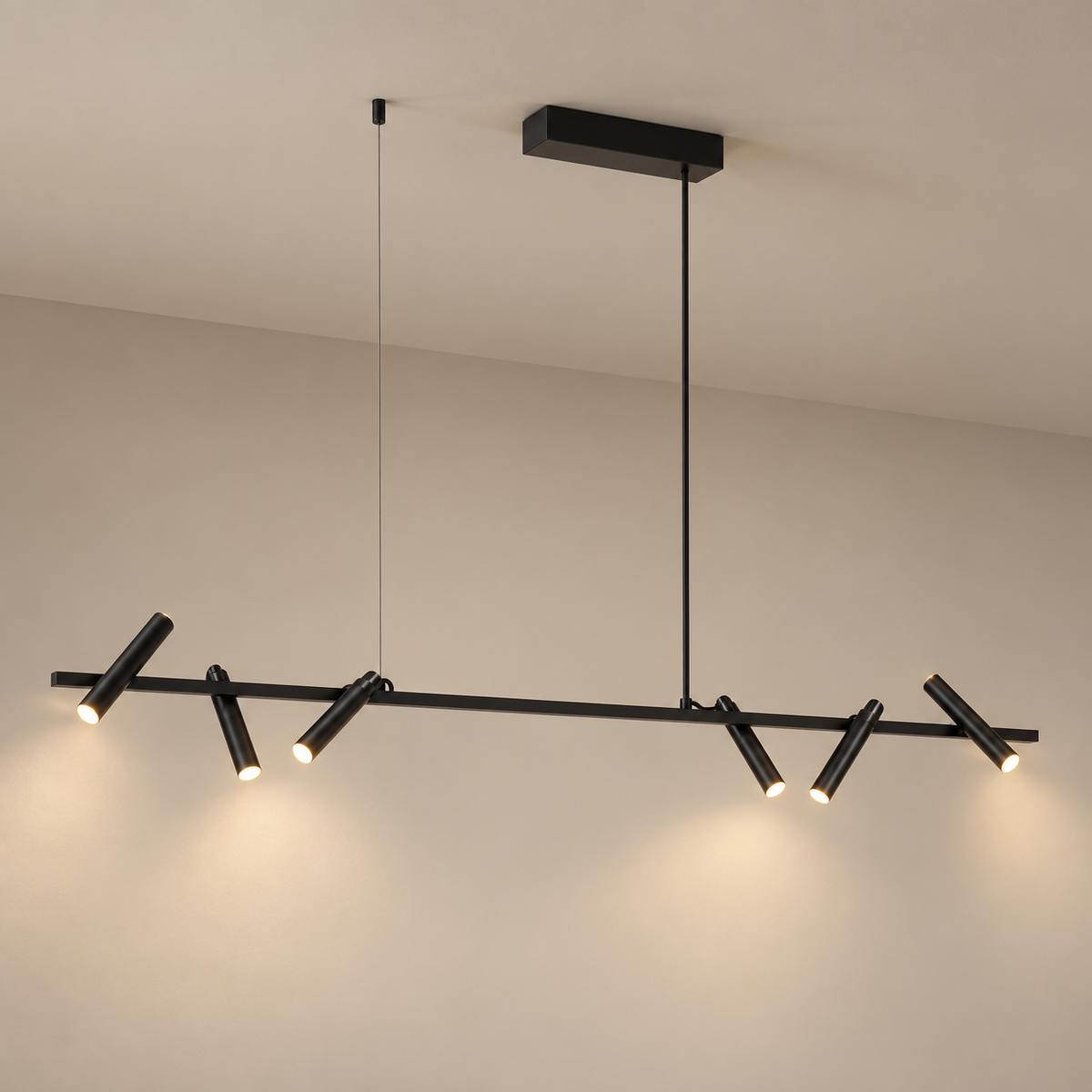 Norellis Linear Adjustable LED Chandelier