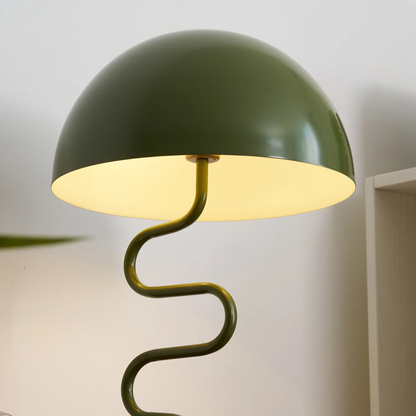 Volnara Twisted Mushroom Table Lamp