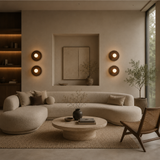 Nordholm Walnut Wall Lamp