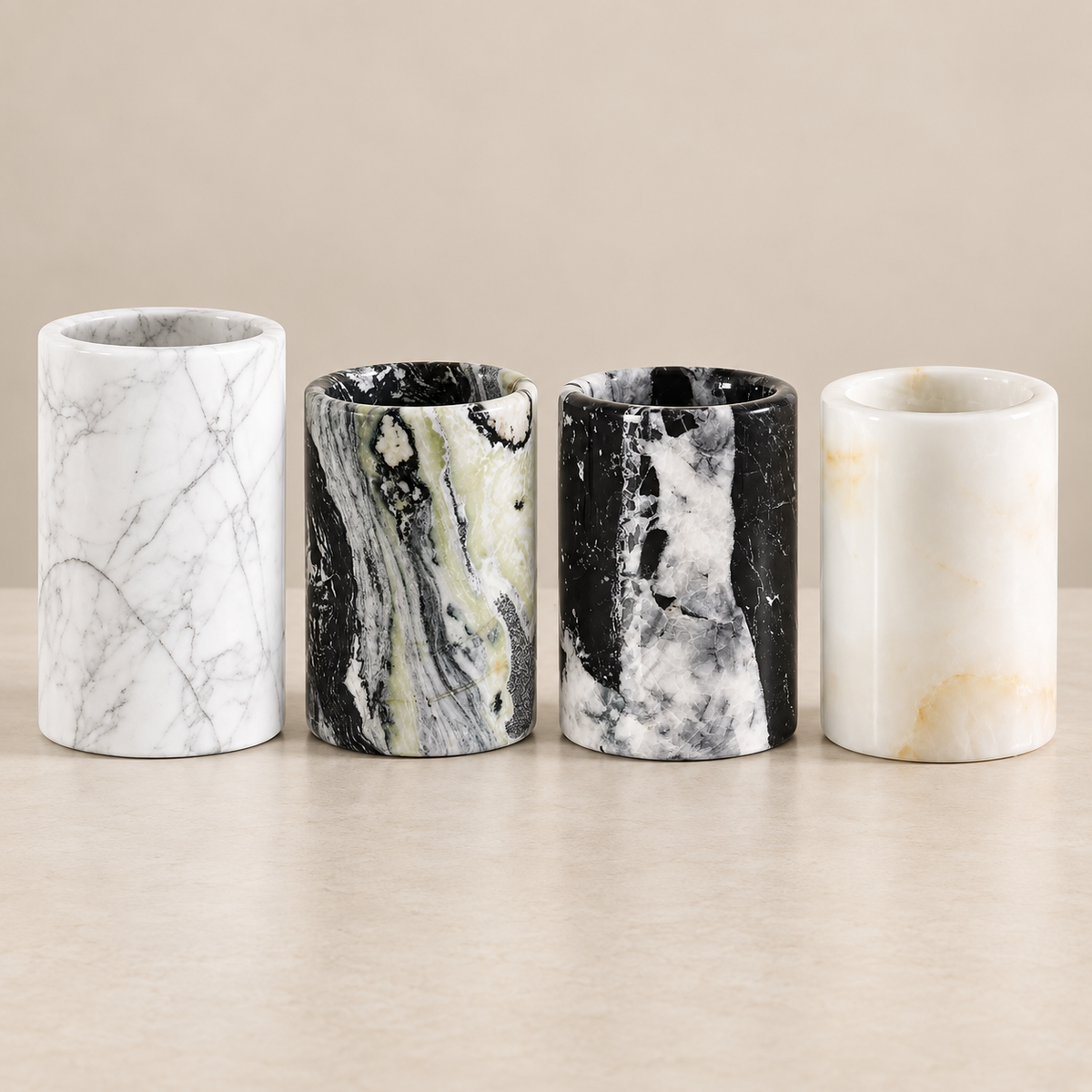 Vellaro Natural Marble Bottle Chiller