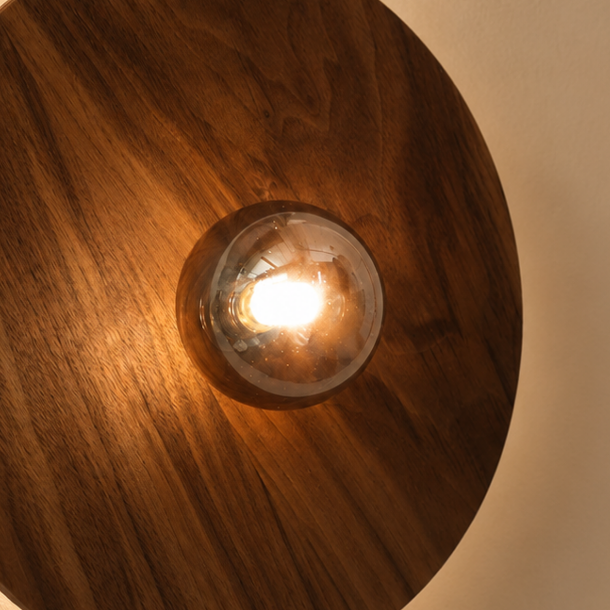 Nordholm Walnut Wall Lamp