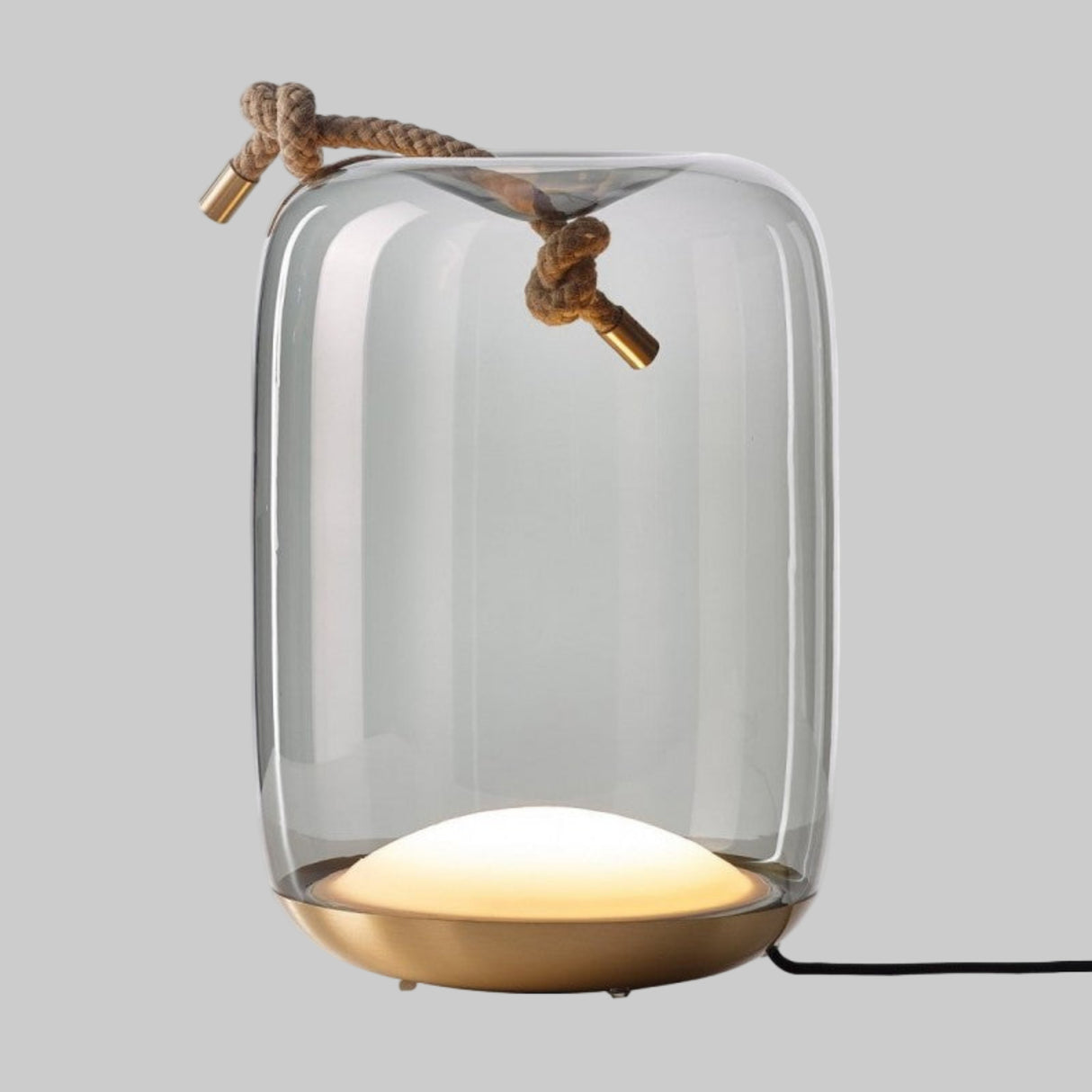 Nordic Glass LED Table Lamp | Modern Bedside & Living Room Light