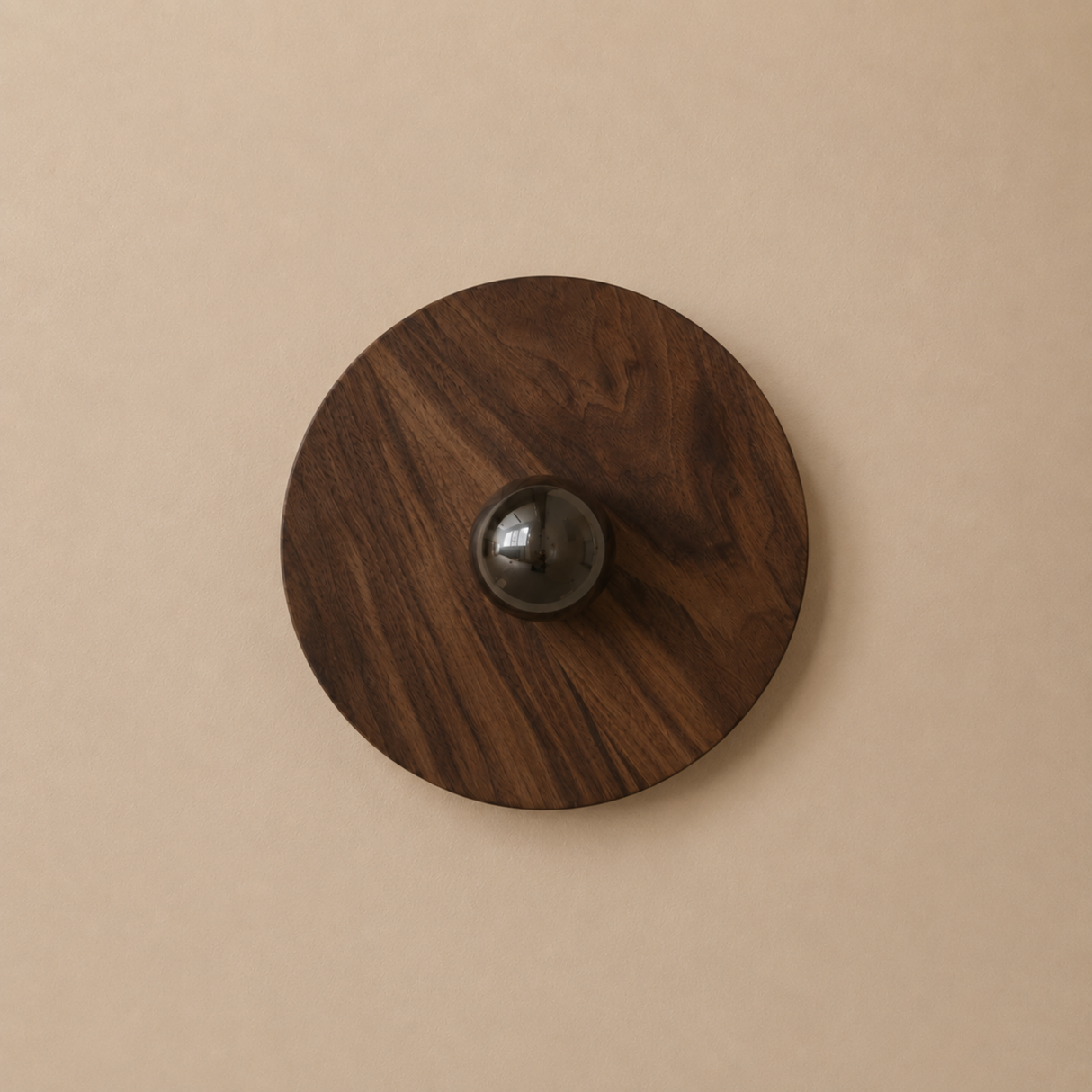 Nordholm Walnut Wall Lamp
