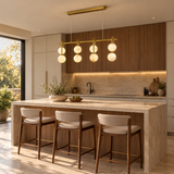 Alvara Linear Alabaster Chandelier