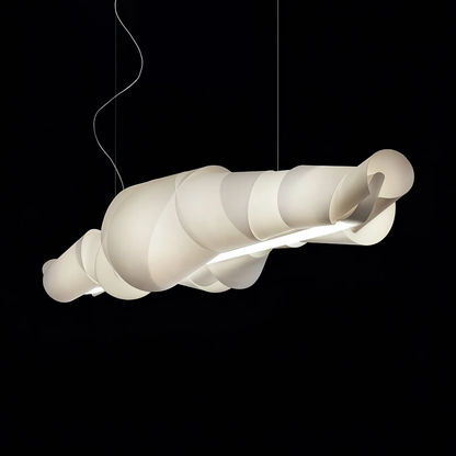 Croissant Sculptural Linear Pendant Light