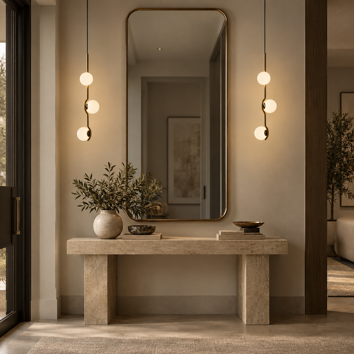 Celora 3-Globe Glass Pendant Light
