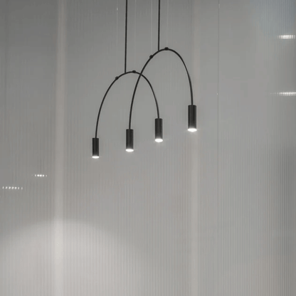 ArcLinea – Quad Light Semi-Circle Pendant