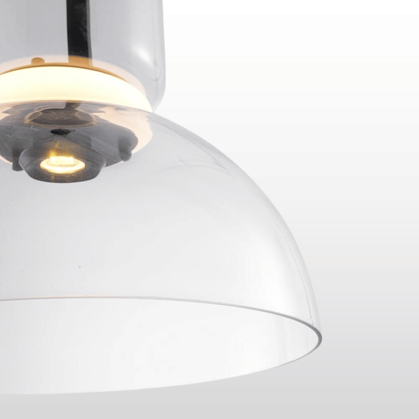 LumaDome Glass Pendant Light