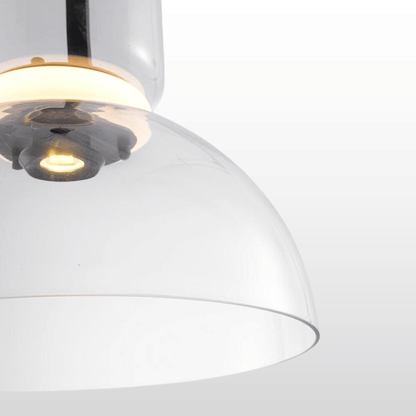LumaDome Glass Pendant Light