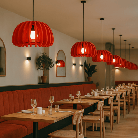 Sonora Felt Pendant Light – Modern Acoustic Noise-Reducing LED Chandelier