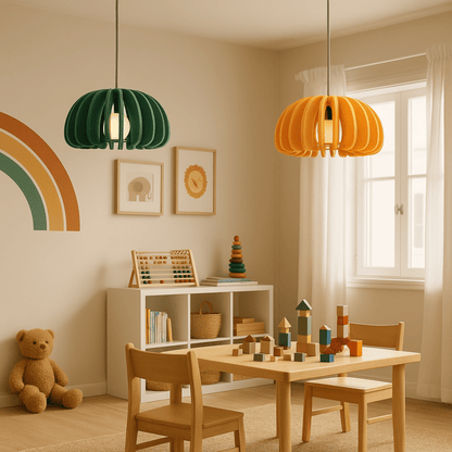 Sonora Felt Pendant Light – Modern Acoustic Noise-Reducing LED Chandelier