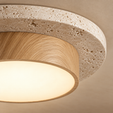 Nivora Travertine Ceiling Light