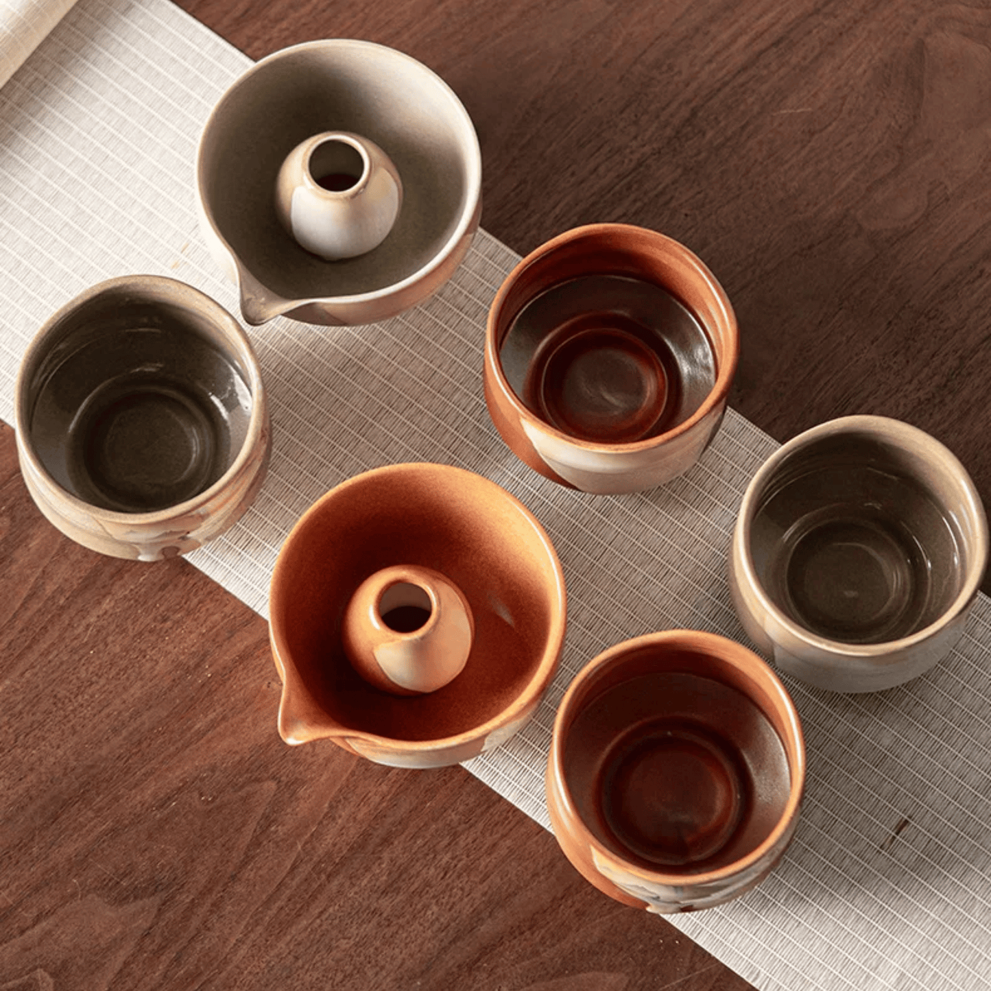 Aoki Matcha Set – Traditional 4pcs Ceramic Tea Set