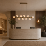 Atelier Velmora Linear Chandelier