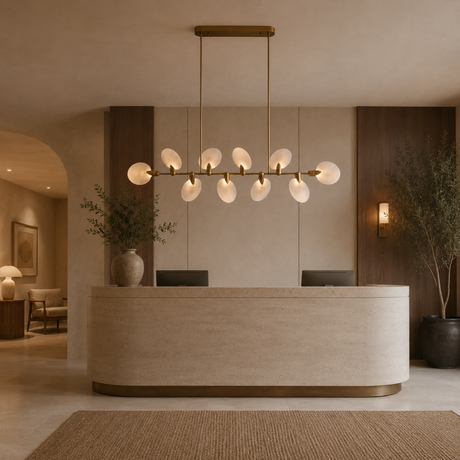 Atelier Velmora Linear Chandelier