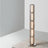 Astra Gray Glass Floor Lamp | Baskoraa